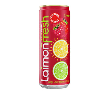 Laimon Fresh Berry Orman Meyveleri Aromalı İçecek 330 ml 24'lü Paket - Prime Gurme Ferahlatıcı Lezzetler