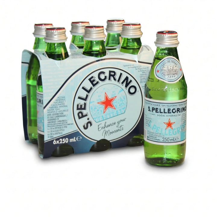 San Pellegrino doğal mineralli su 250 ml 6'lı paket
