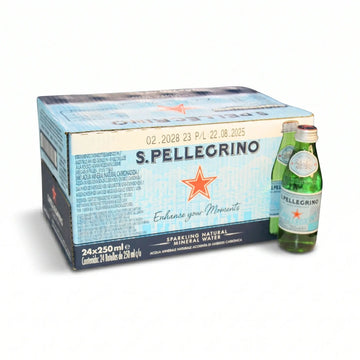 San Pellegrino soda 250 ml cam şişe 24'lü koli
