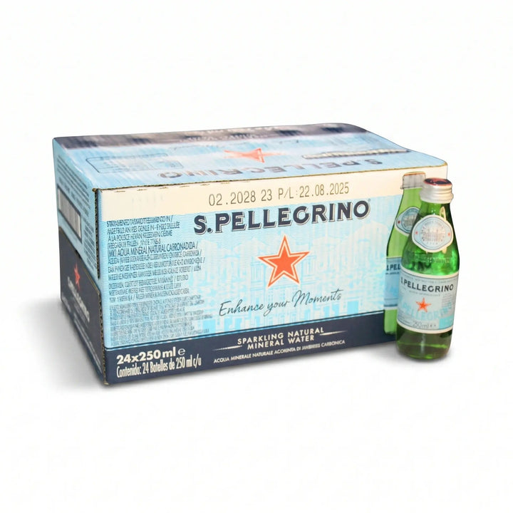 San Pellegrino soda 250 ml cam şişe 24'lü koli